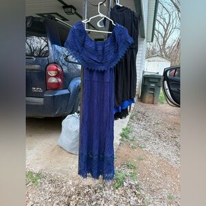 Signature Studio Royal Blue Maxi Dress
